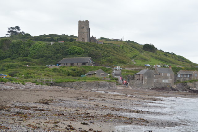 Wembury Beach on the UK coast